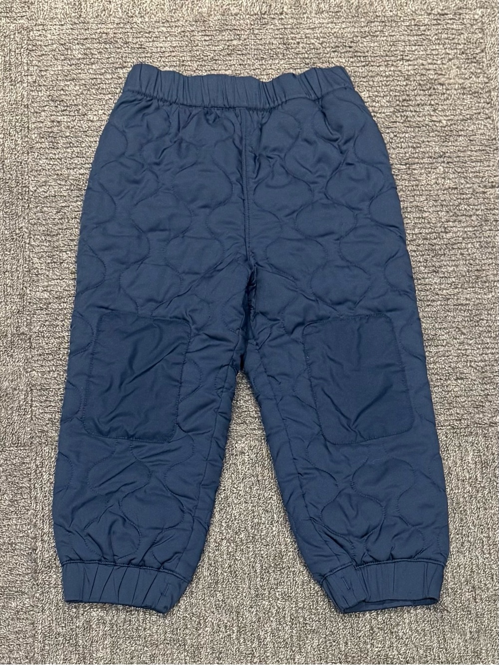 Patagonia Navy Quilted Kids Sweatpants